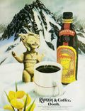 Kahlua Coffee Snow Vintage Retro Advert Ads A4 Photo Print