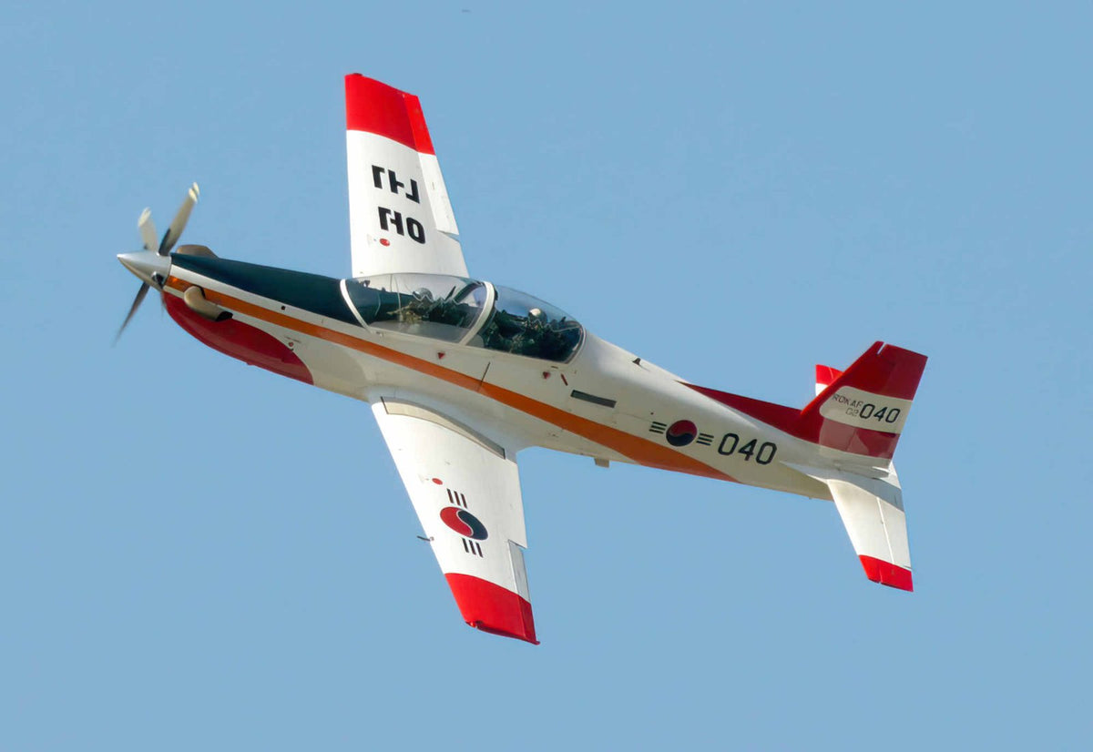 Kai Kt1 Woongbi Basic Trainer Aircraft South Korea A4 Photo Print