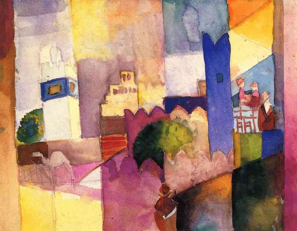 Kairouan Macke A4 Photo Print