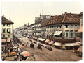 Kaiser Strasse Karlsruhe Baden Vintage A4 Photo Print