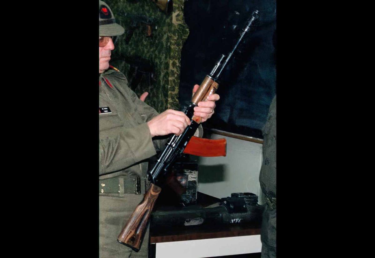 Kalashnikov Ak74 M1974 3 A4 Photo Print