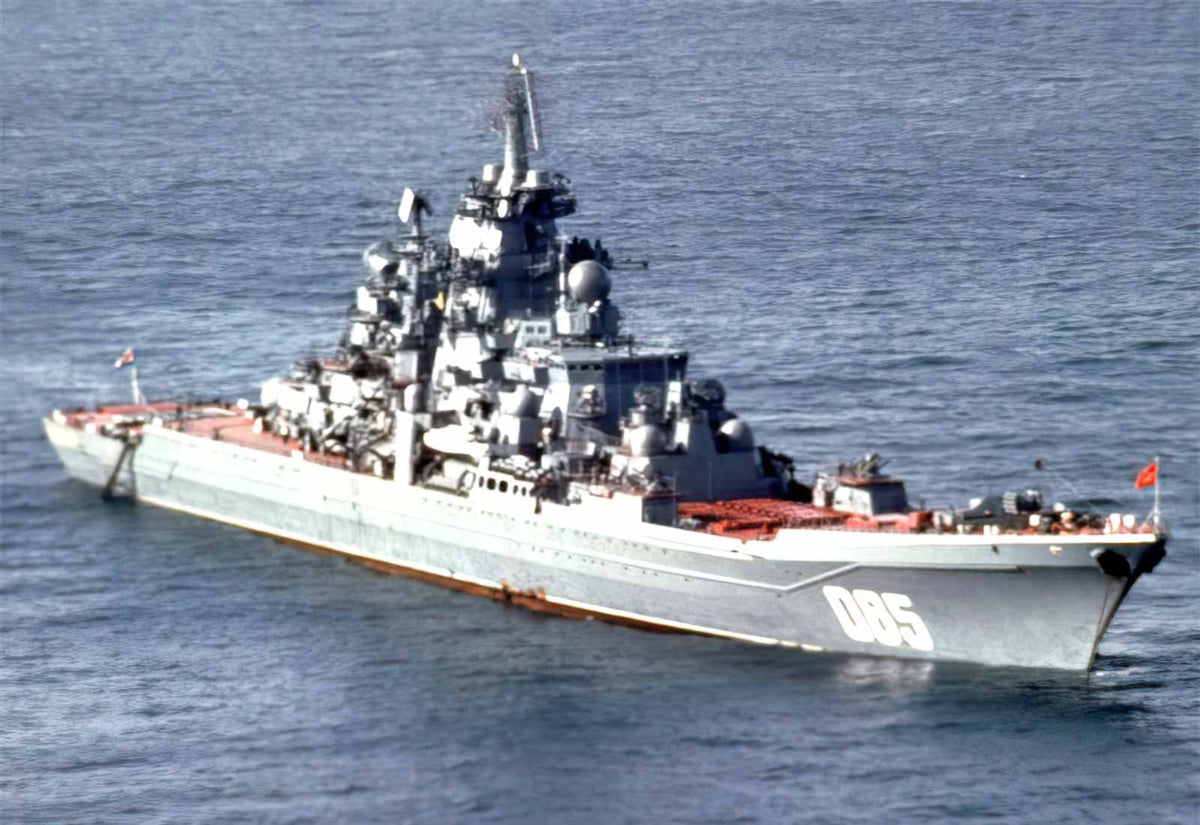 Kalinin Admiral Nakhimov Russia Navy Battlecruiser A4 Photo Print