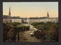 Kalkstrasse and the promenade Riga Vintage A4 Photo Print