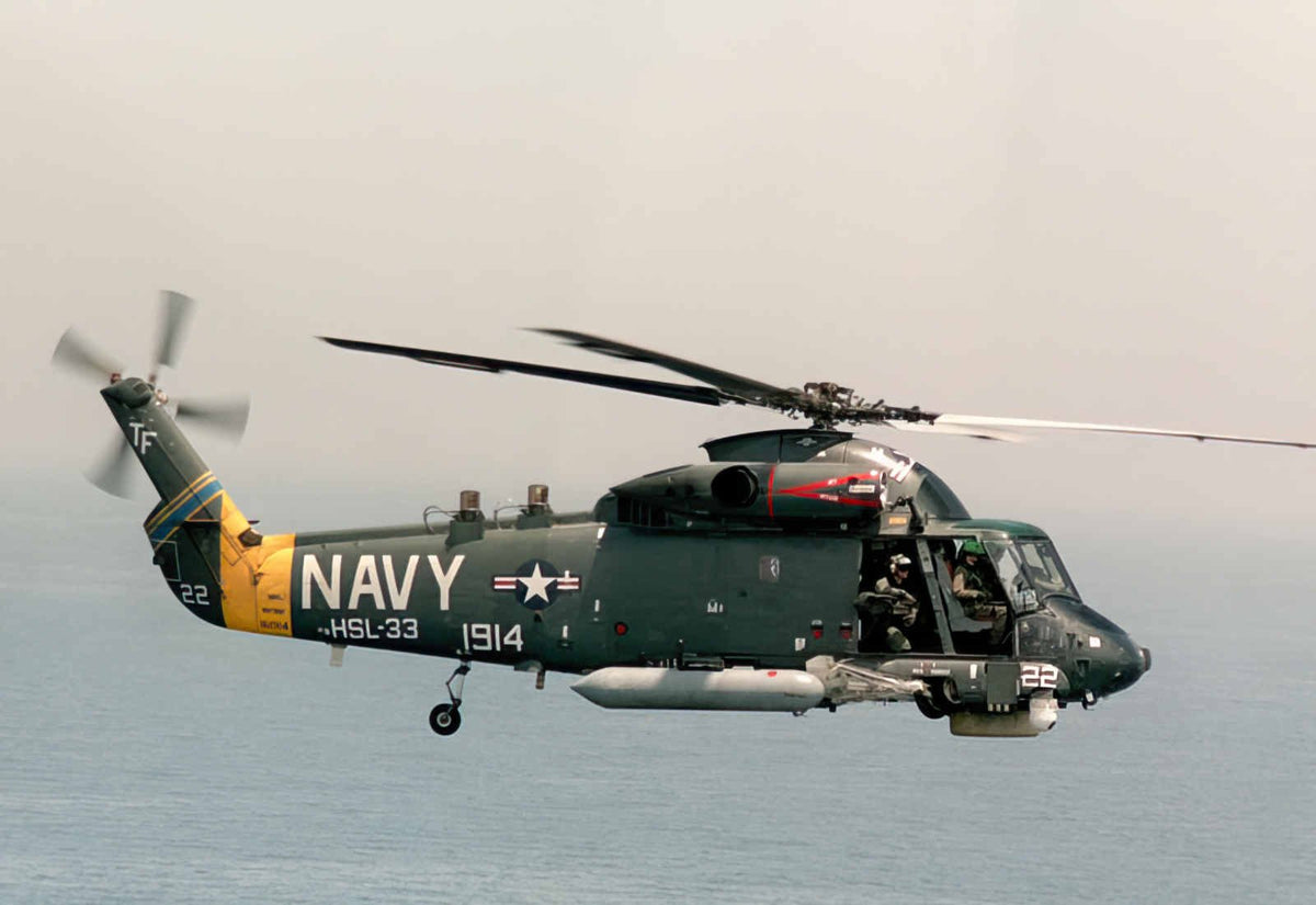 Kaman Sh2 Seasprite 10 A4 Photo Print