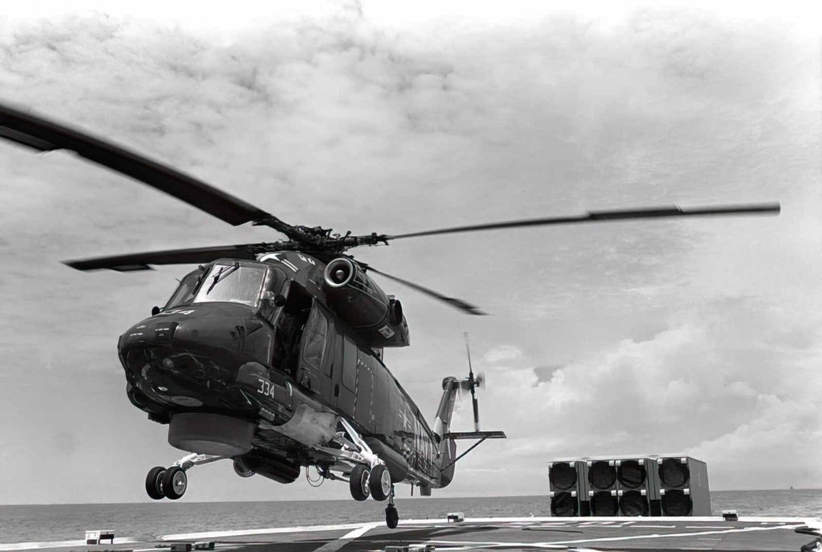 Kaman Sh2 Seasprite 13 A4 Photo Print