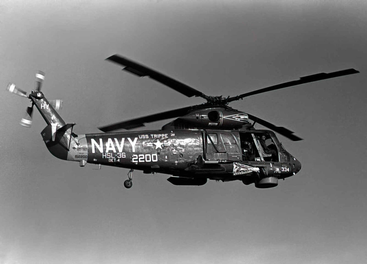 Kaman Sh2 Seasprite 18 A4 Photo Print