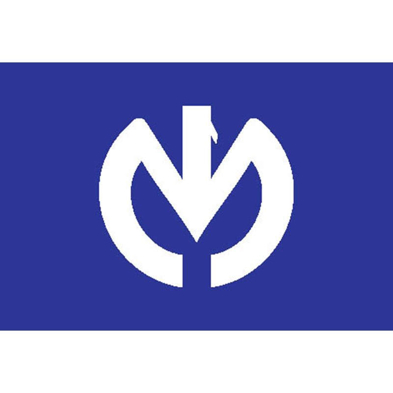 Kaminoyama City Flag N2679 A4 Photo Print