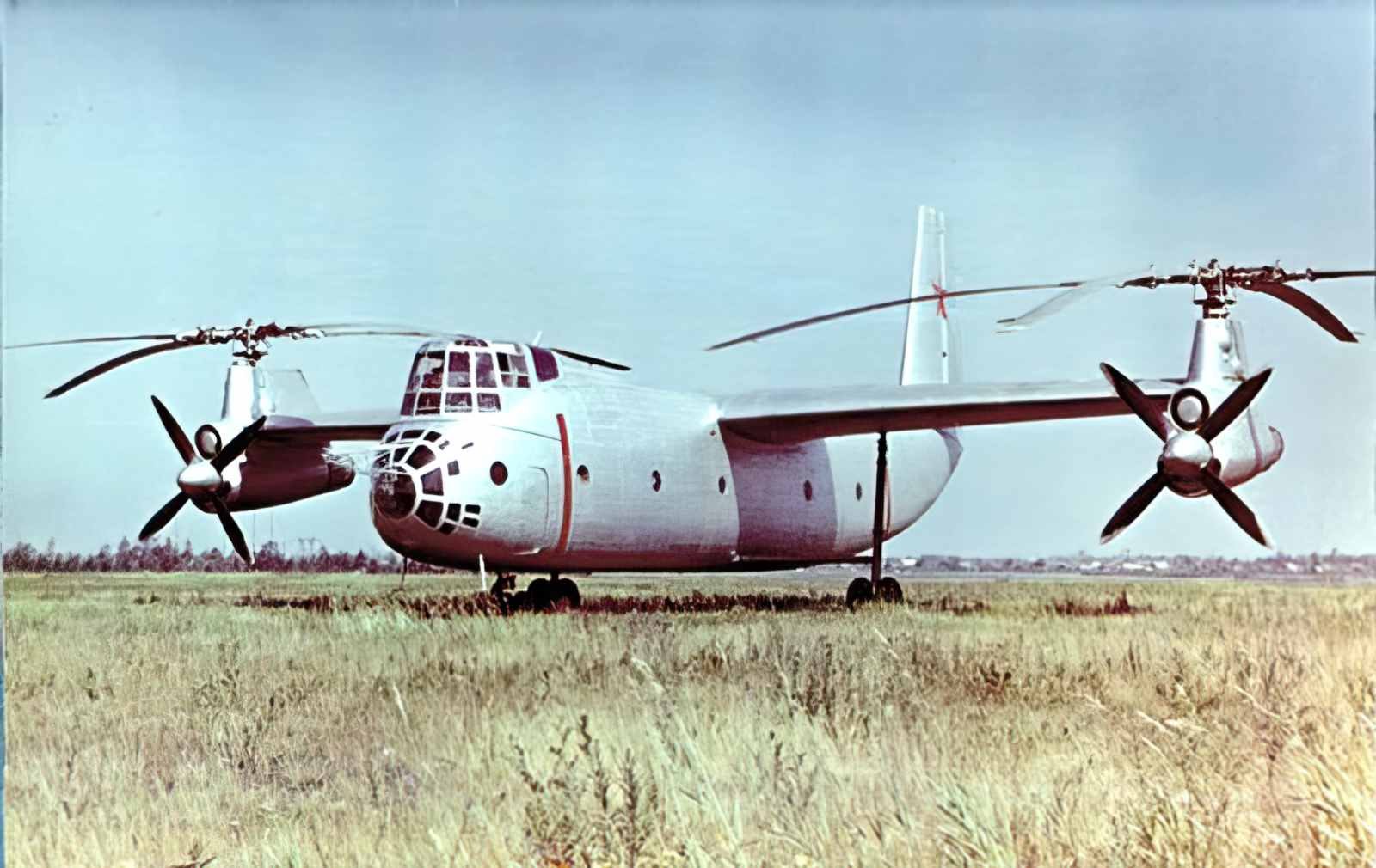 Kamov Ka22 Gyrodyne Helicopter A4 Photo Print