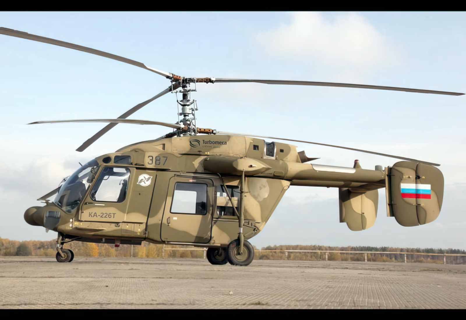 Kamov Ka226 Sergei Light Utility Helicopter A4 Photo Print