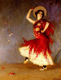 Kampf Arthur A Flamenco Dancer Art A4 Photo Print UK