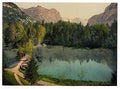 Kand Valley and Blaussee Bernese Oberland Vintage A4 Photo Print
