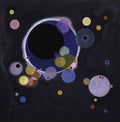 Kandinsky Various Circles Modernism A4 Photo Print