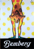 Kangaroo Bemberg Poster Vintage Retro Advert Ads A4 Photo Print