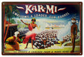Kar Mi Sign Vintage Retro Advert Ads A4 Photo Print