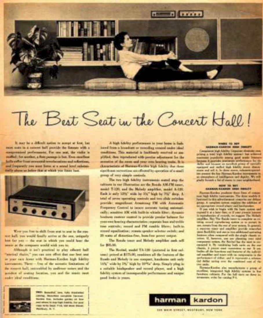 Kardon Audio System Vintage Retro Advert Ads A4 Photo Print