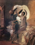 Justus van Gent justus van gent calvary triptych right detail Art A4 Photo Print