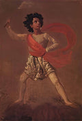 Karl Bryullov Vien forced to swim 18521 Art A4 Photo Print