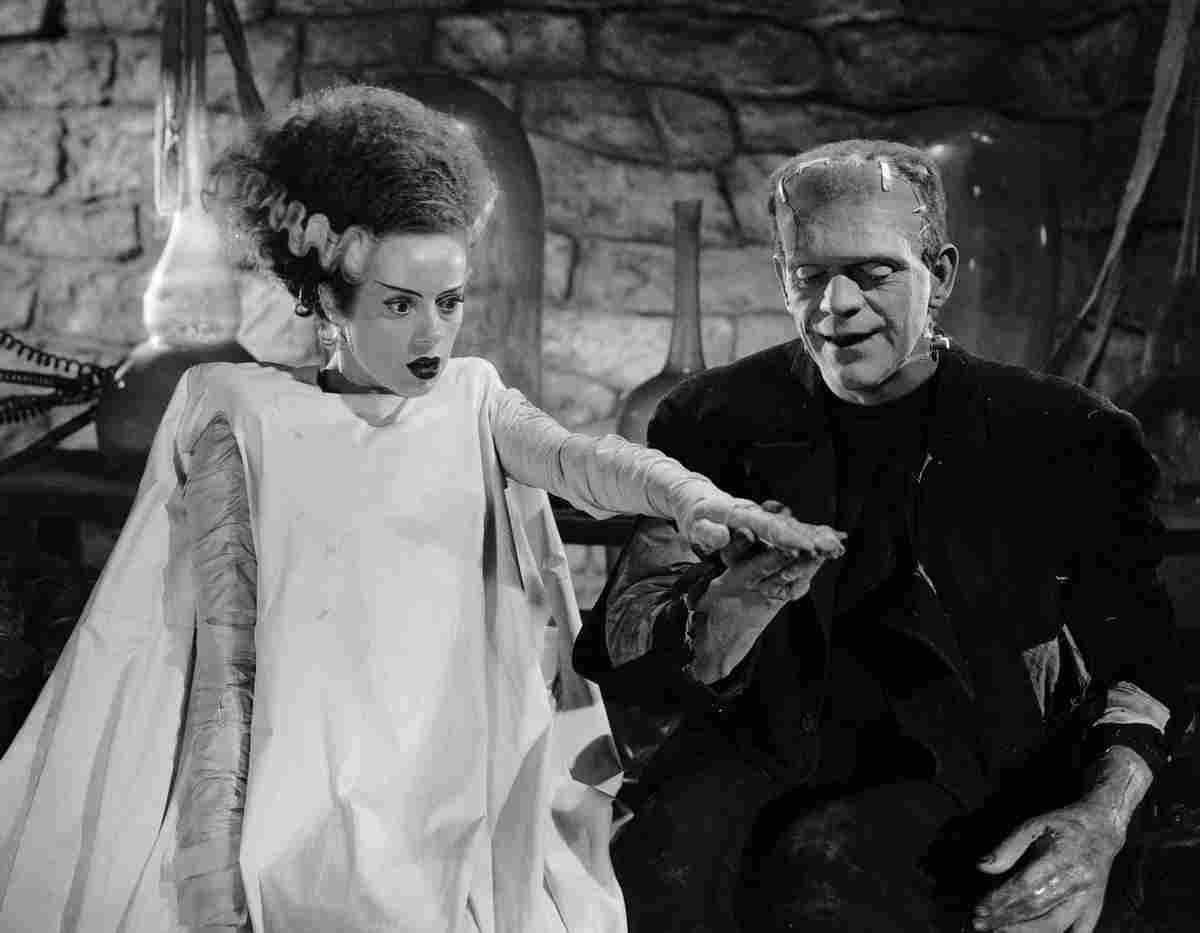 Karloff Boris Bride of Frankenstein The 2 film star poster A4 Photo Print