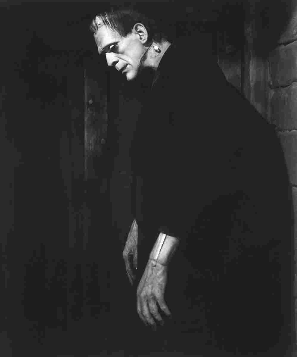 Karloff Boris Frankenstein 3A film star poster A4 Photo Print