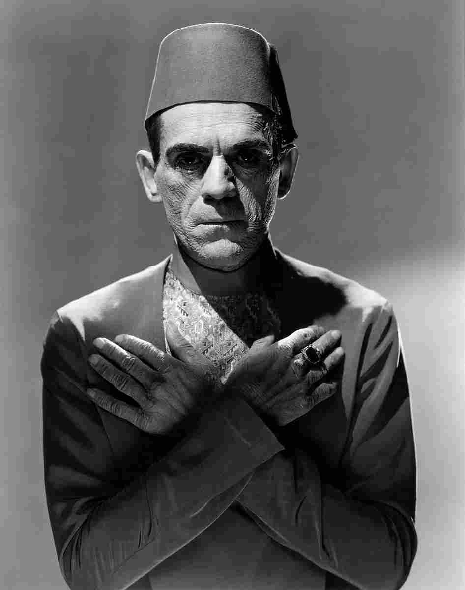 Karloff Boris Mummy The 7 film star poster A4 Photo Print