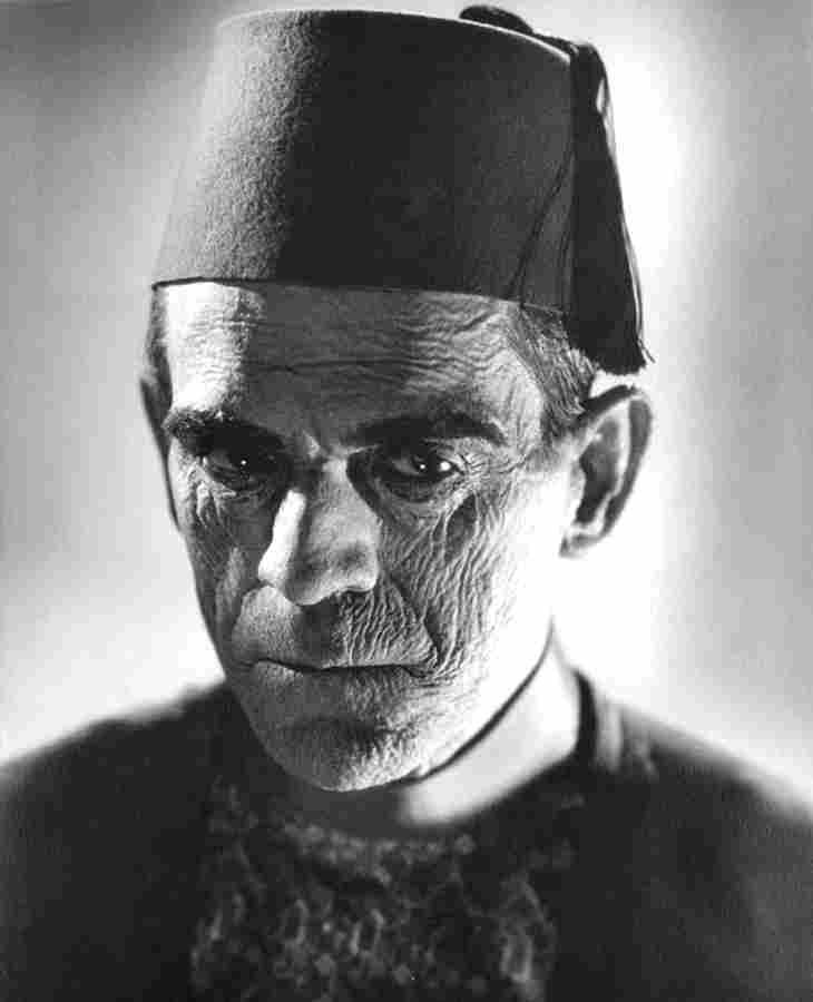 Karloff Boris Mummy The z6 film star poster A4 Photo Print