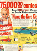 Karo Kid Contest Vintage Retro Advert Ads A4 Photo Print