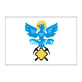 Karpinsk City Flag N5381 A4 Photo Print