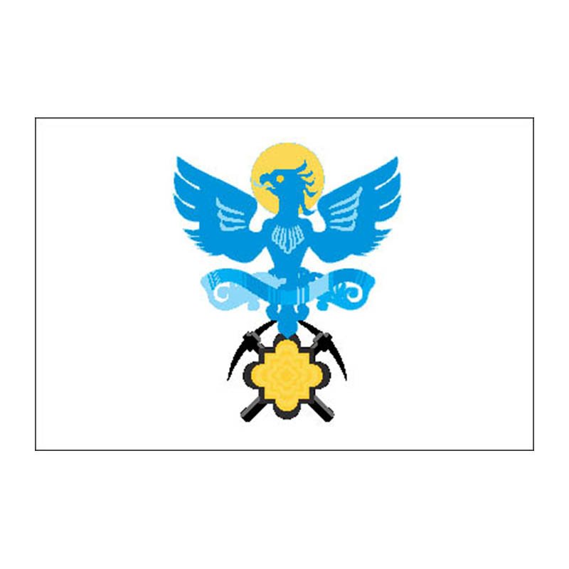 Karpinsk City Flag N5381 A4 Photo Print