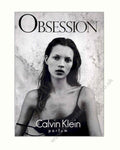 Kate Moss Obsession Vintage Retro Advert Poster A4 Photo Print