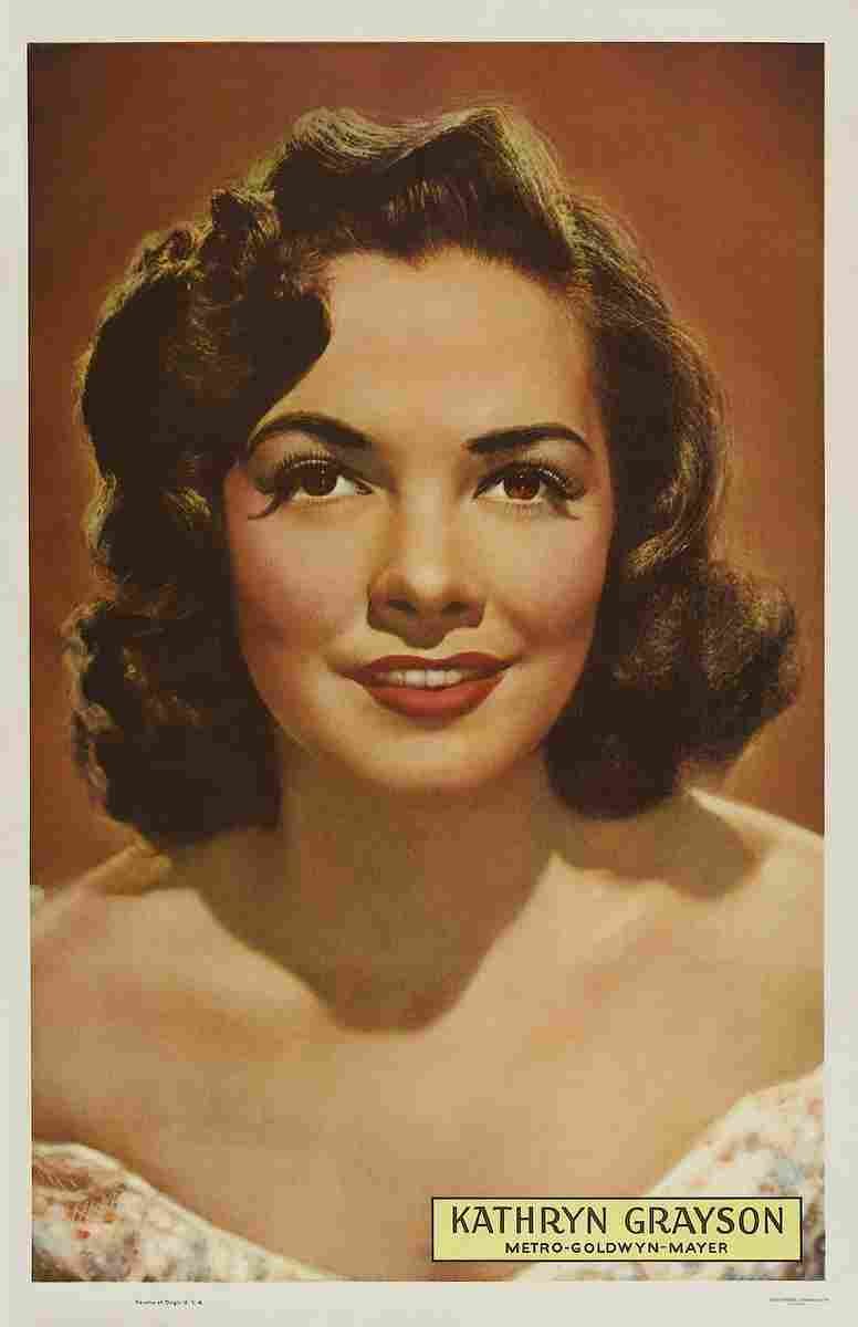 Kathryn Grayson Personality Poster 01  film star poster A4 Photo Print
