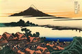 Katsushika Hokusai dawn at isawa in the kai province Art A4 Photo Print