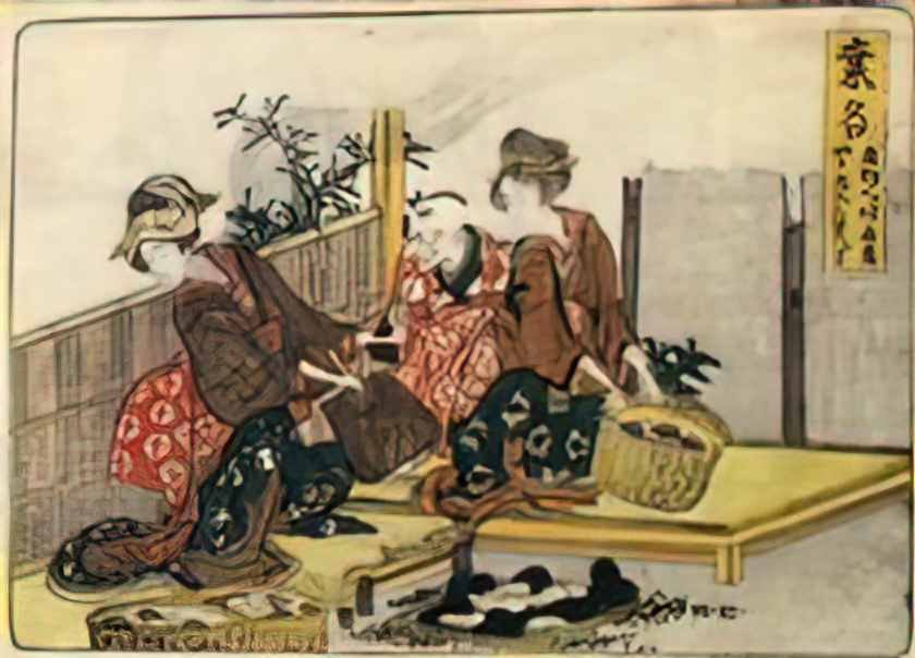 Katsushika Hokusai kuwana 3 Art A4 Photo Print