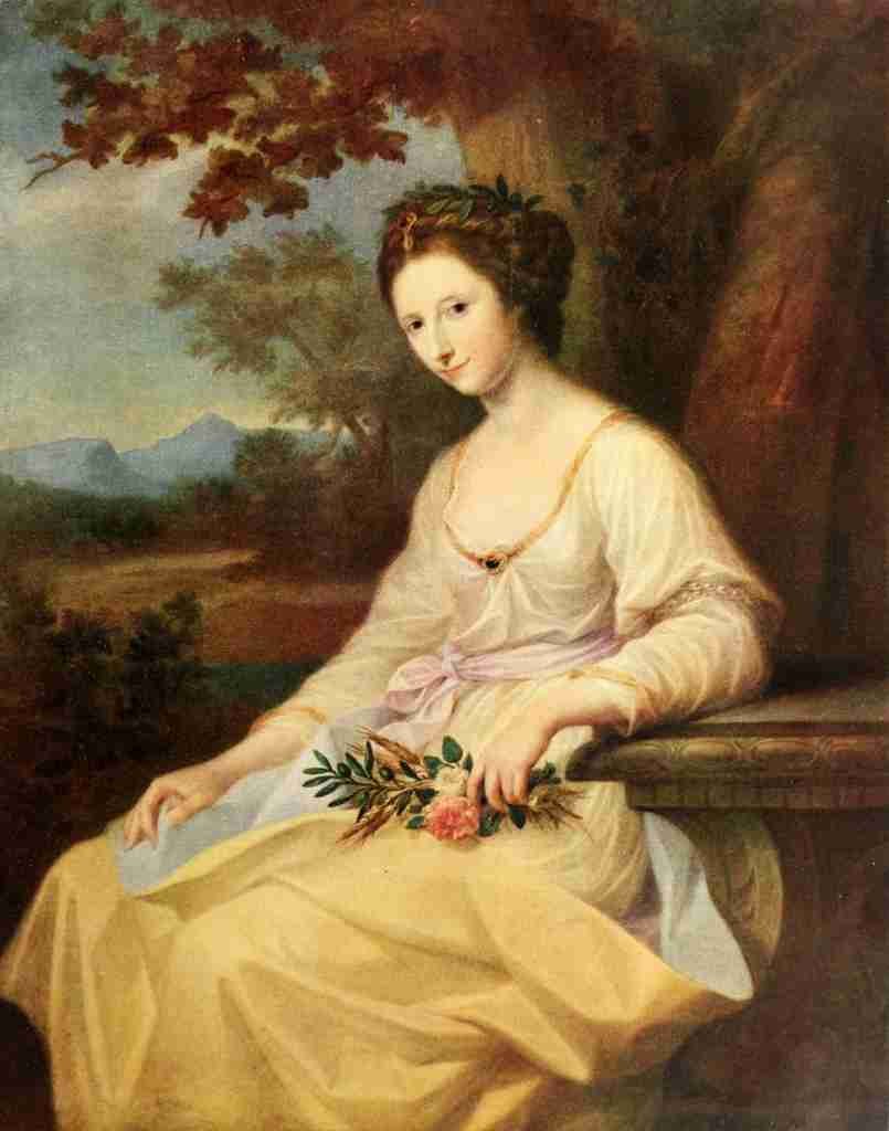 Kauffman Angelica 1741 1807 59 1921 The Hon Anne Damer A4 Photo Print