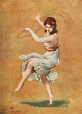 Kaulbach FA von 1850 1920 Modern Dancing & Dancers 1912 Isadora Duncan A4 Photo Print