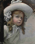 Kaulbach Friedrich von 1850 1920 Die Kunst 13 1906 Child Portrait A4 Photo Print