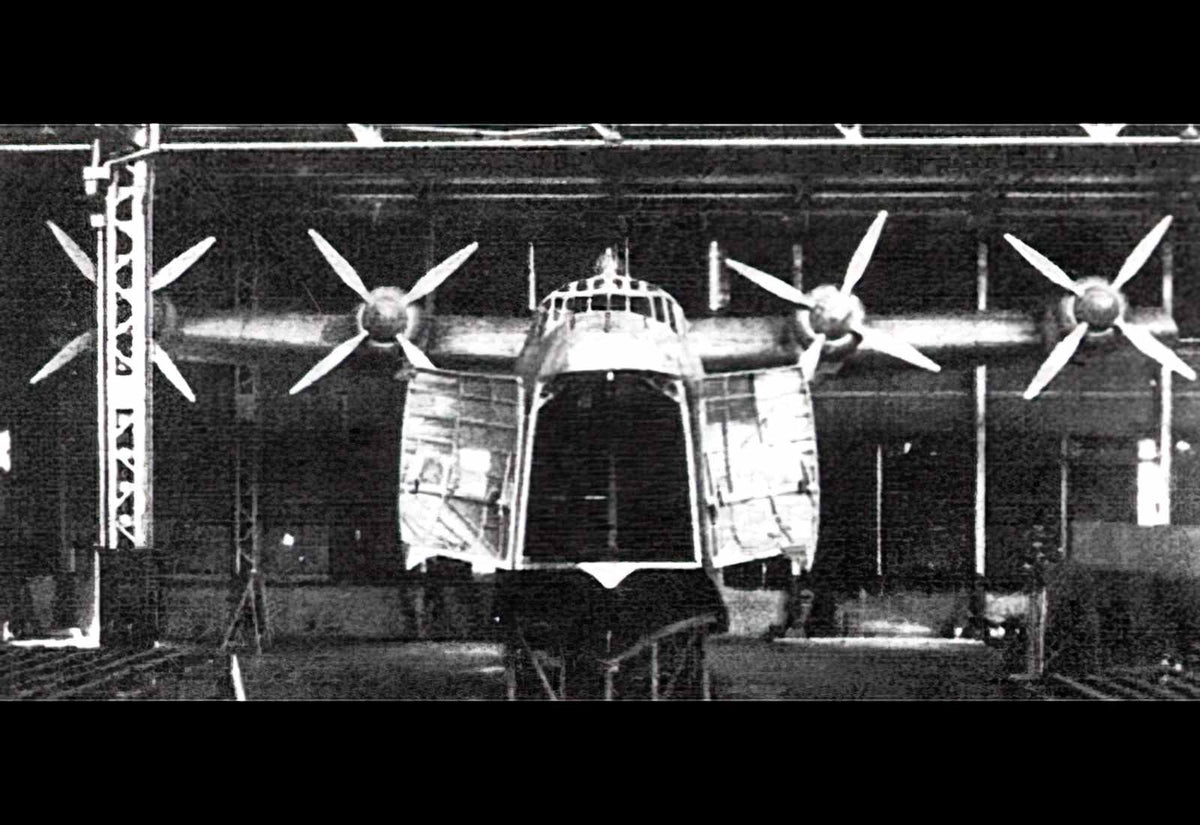 Kawanishi H11k Soku Flying Boat Prototype Imperial Japan A4 Photo Print