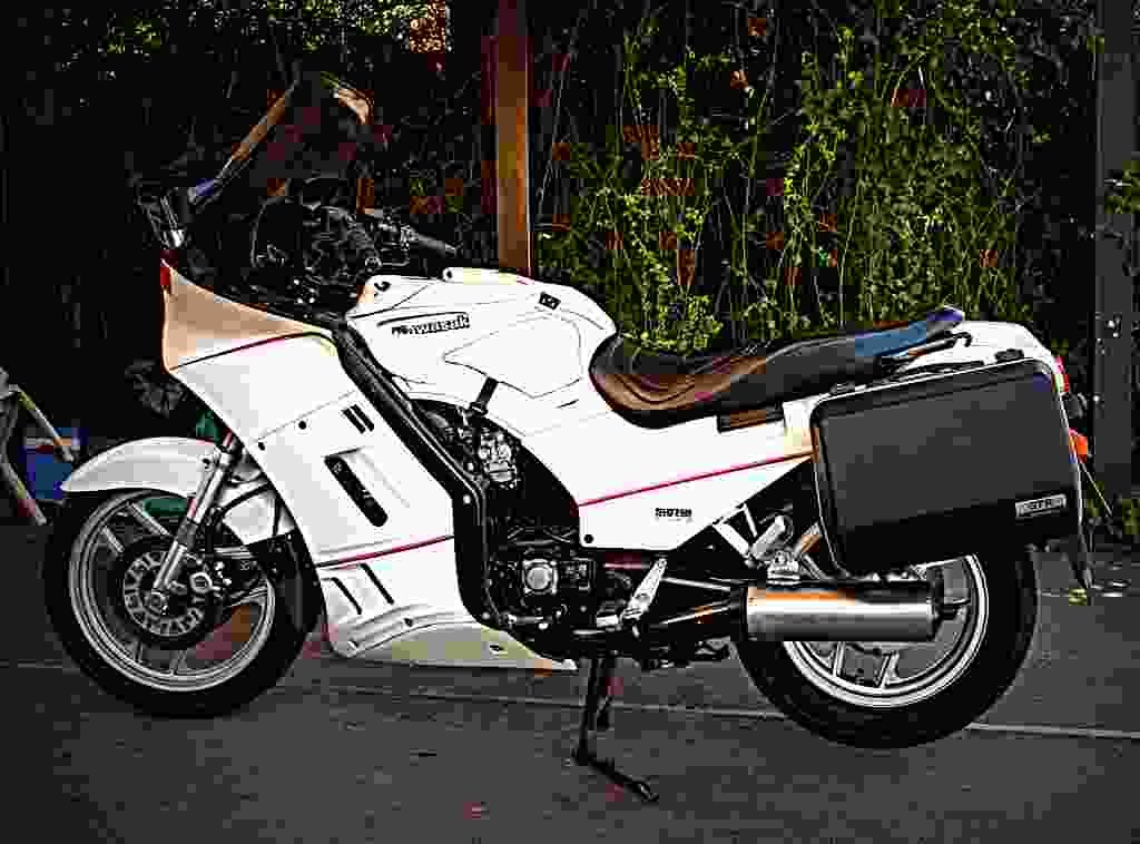 Kawasaki 1000 GTR 1992 5 motorbike A4 Photo Print