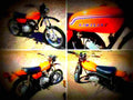 Kawasaki 125 F 6 1972 4 motorbike A4 Photo Print