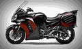 Kawasaki 1400 GTR 1400 GTR 5 motorbike A4 Photo Print