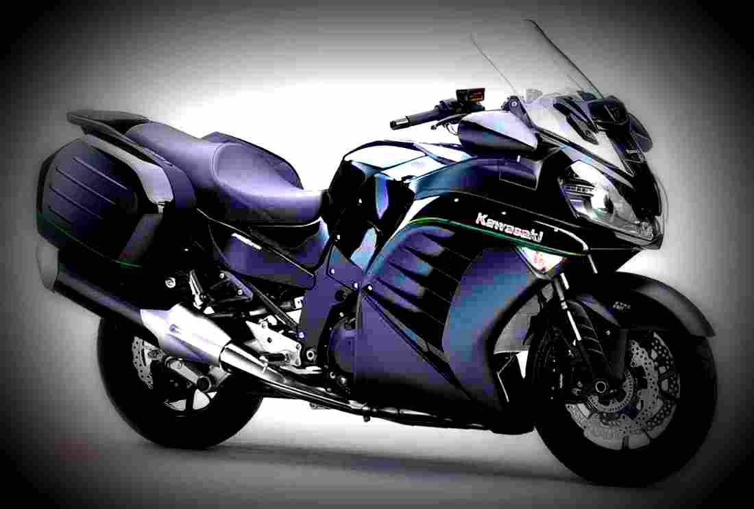 Kawasaki 1400 GTR 2017 4 motorbike A4 Photo Print