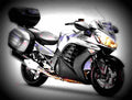 Kawasaki 1400 GTR Grand Tourer 2017 3 motorbike A4 Photo Print