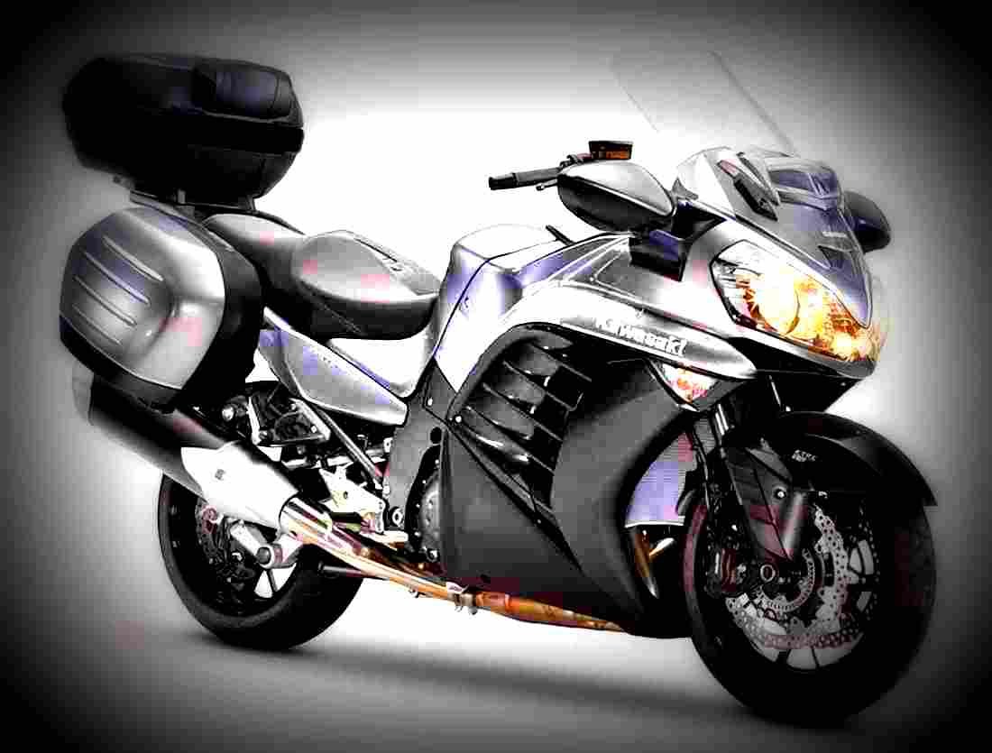 Kawasaki 1400 GTR Grand Tourer 2017 3 motorbike A4 Photo Print