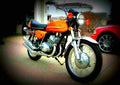 Kawasaki 250 S 1 Mach I 1973 1 motorbike A4 Photo Print