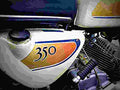 Kawasaki A7 Avenger 1971 1 motorbike A4 Photo Print