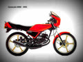 Kawasaki AR50 50cc 2 motorbike A4 Photo Print