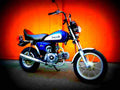 Kawasaki AV 50 AV 50 1 motorbike A4 Photo Print