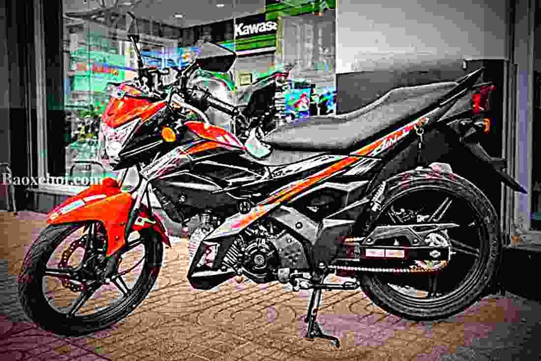Kawasaki Athlete PRO 2017 3 motorbike A4 Photo Print