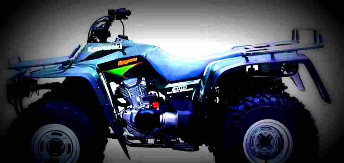 Kawasaki BAYOU 300 4x2 2000 1 600x284 motorbike A4 Photo Print