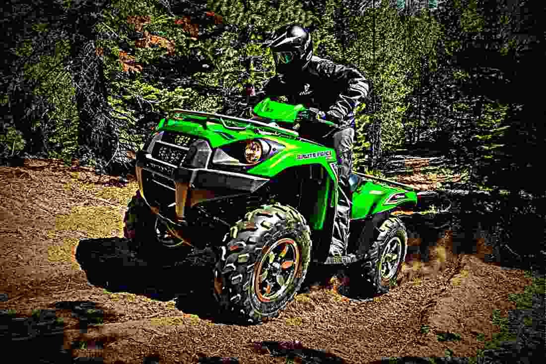 Kawasaki Brute Force 750 4x4i EPS 2017 2 motorbike A4 Photo Print