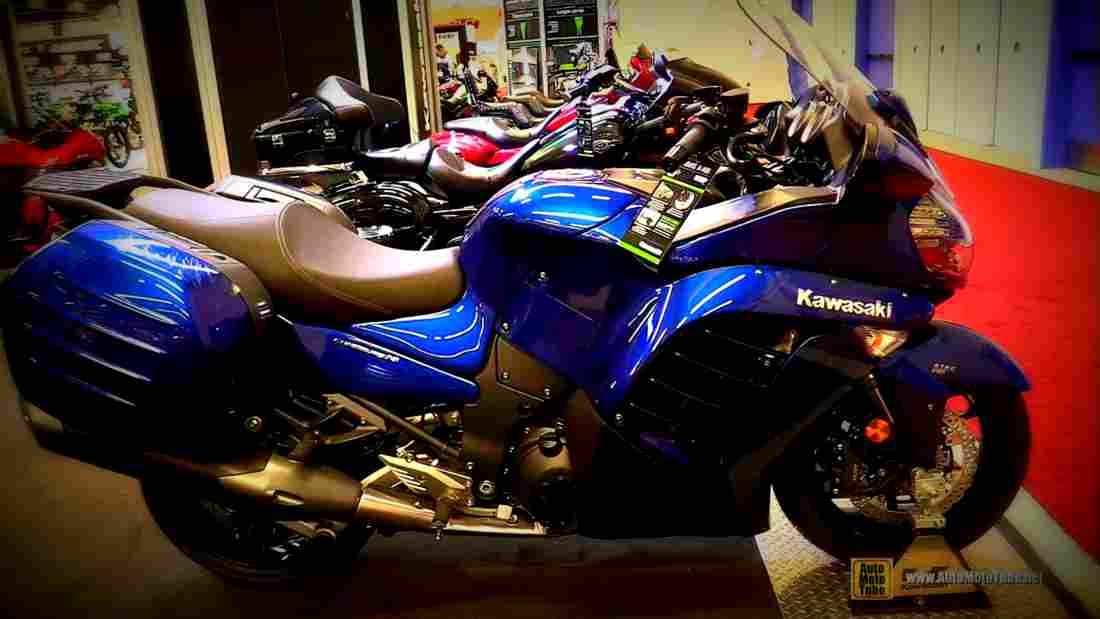 Kawasaki Concours 14 ABS 2017 3 motorbike A4 Photo Print